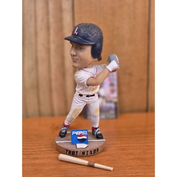 Trot Nixon Lynchburg Hillcats 2007 Bobblehead Figurine With Pepsi Base - Basebal - Picture 9 of 9